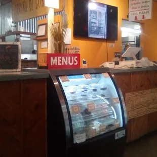 Order at the front counter at Pastaggio&apos;s. They, as of today, are once again permitting indoor dining. Don&apos;t expect service at the table.