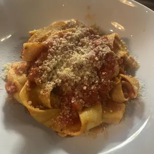 Pappardelle Bolognese