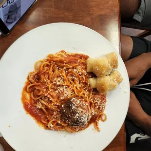 Spaghetti and Meatball