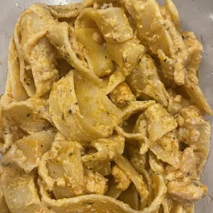 Cajun chicken fettucine