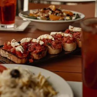 Italian Bruschetta w/Fresh Mozzarella