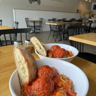 Tomato Papardelle Pasta and Rossa Spaghetti Pasta