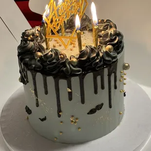 The cake she made! Beautiful!!!