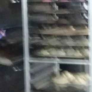 the bakery&apos;s bakery&apos;s bakery shelves