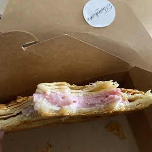 Ham and Cheese Croissant