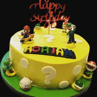 Mario bros Cake