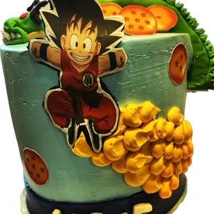 Dragon Ball Z cake