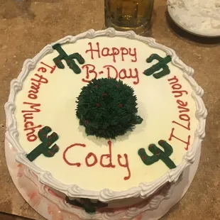 Birthday cake