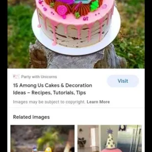 an image of a cake on a table