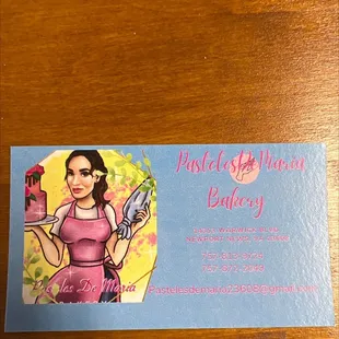 business card