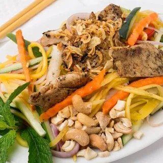 A4. Green Mango Salad (includes peanuts)