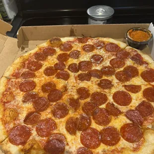 Pepperoni pizza