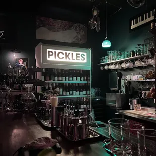 Bar area