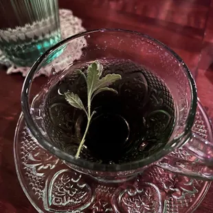 Absinthe cocktail