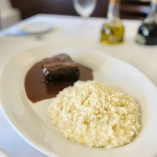 Short rib with risotto