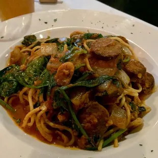 Salsiccia E Spinaci