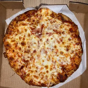 Small cheese pizza