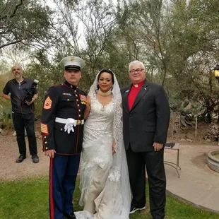 What a great day, this was a wedding that is based on Love and was felted.