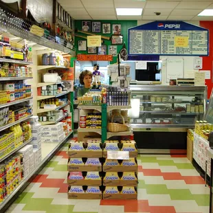 Italian groceries and a full deli
