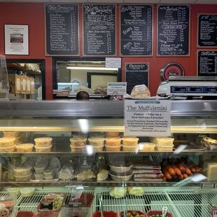 a view of the deli counter