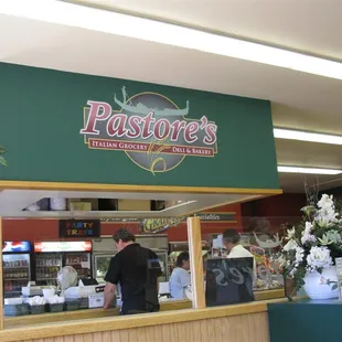 the interior of a restaurant