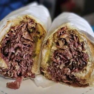 Pastrami Dip sandwich