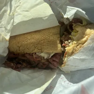 Pastrami sandwich