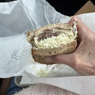 A lot of slaw and not enough meat