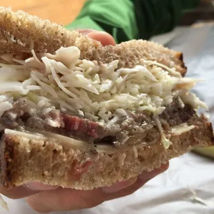 Classic pastrami with Russian dressing
