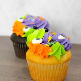 Halloween cupcakes