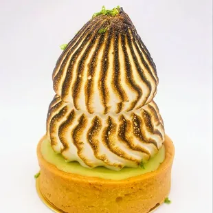 a meringue topped pastry