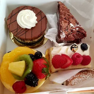 Chocolate Lover's Cheesecake, individual.