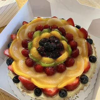 Mixed Fresh Fruit Tart, 8"