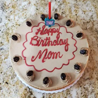 Mocha Buttercream Cake