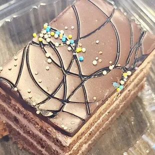Double chocolate cake