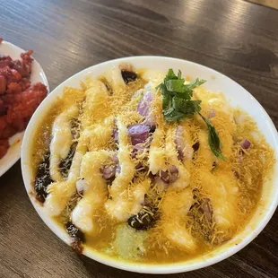 Samosa chaat