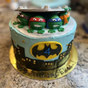 Ninja Turtle Cake