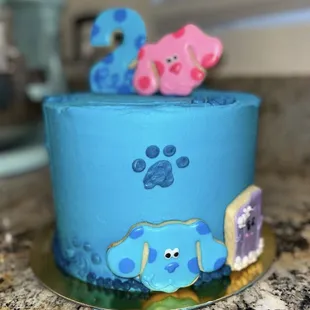 Blues Clues Cake