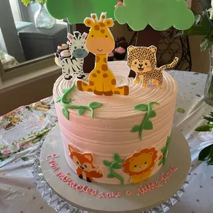 This was the finished product from pastry heaven! It was exactly what I was looking for!
