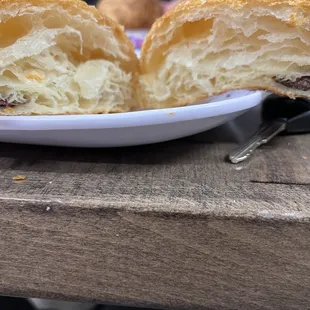 Very little chocolate in the &quot;chocolate&quot; croissant