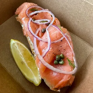 Smoked Salmon Dill Toast