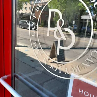 The door outside is very unassuming