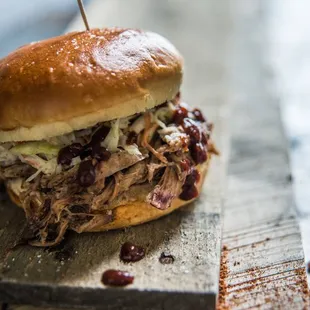 Our Pulled Pork Burger