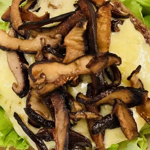 Mushroom burger