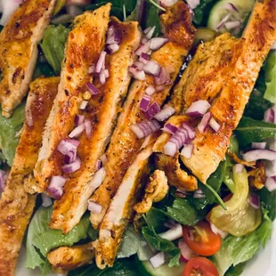 Grilled chicken salad