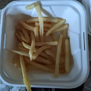 Stingy on the fries with an $18 burger