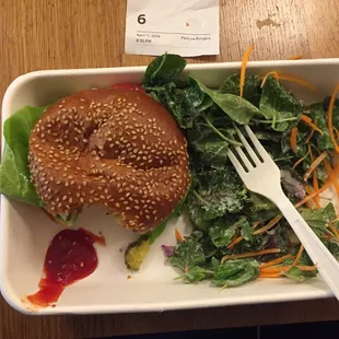 Beyond burger. All burgers set you back an even 13 dollars American.