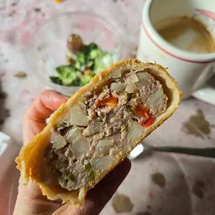 Italian filling yumm!