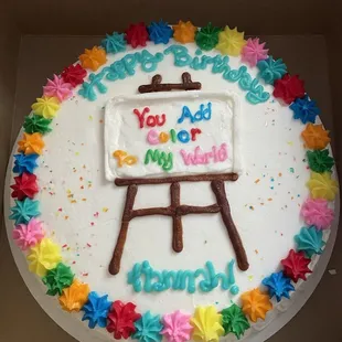 Wife&apos;s birthday cake!