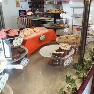So many cookies to choose from at Pat-A-Cakes and Cookies, too.